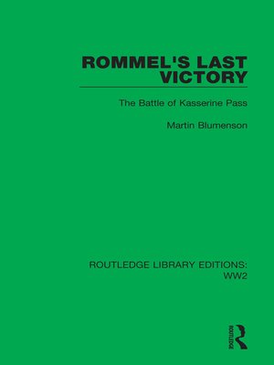 cover image of Rommel's Last Victory